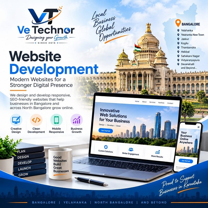 Website Development Company in North Bangalore