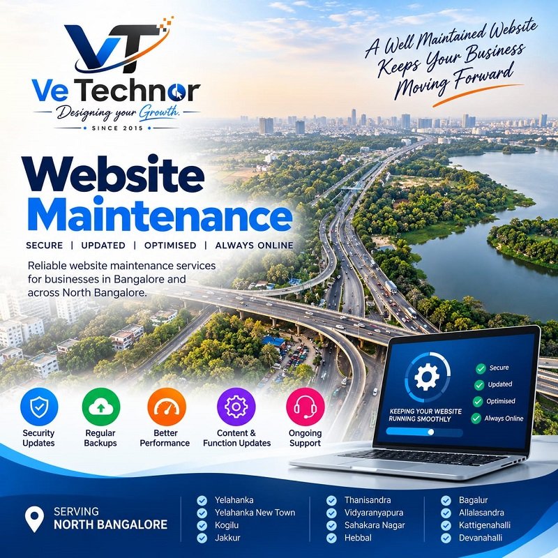 Website Maintenance and Technical Support Services in Bangalore